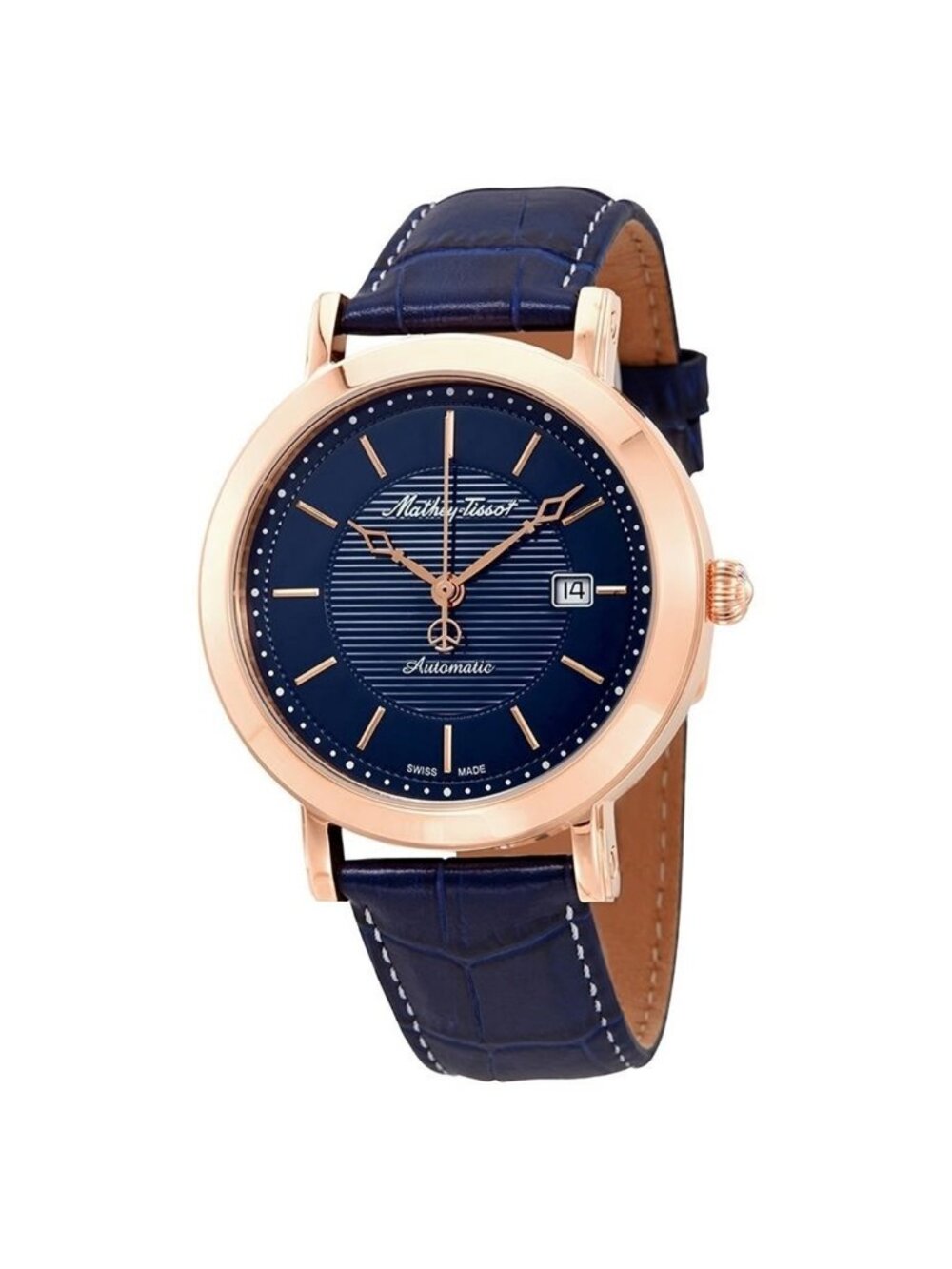NWT Mathey-Tissot City Automatic Blue Dial Men's Watch